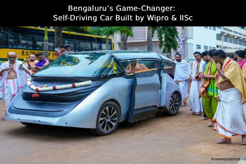 Driverless car prototype unveiled in Bengaluru by Wipro and IISc