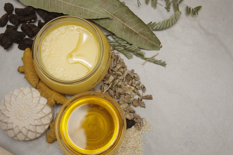 Golden honey and turmeric combination used for natural healing and immunity boost